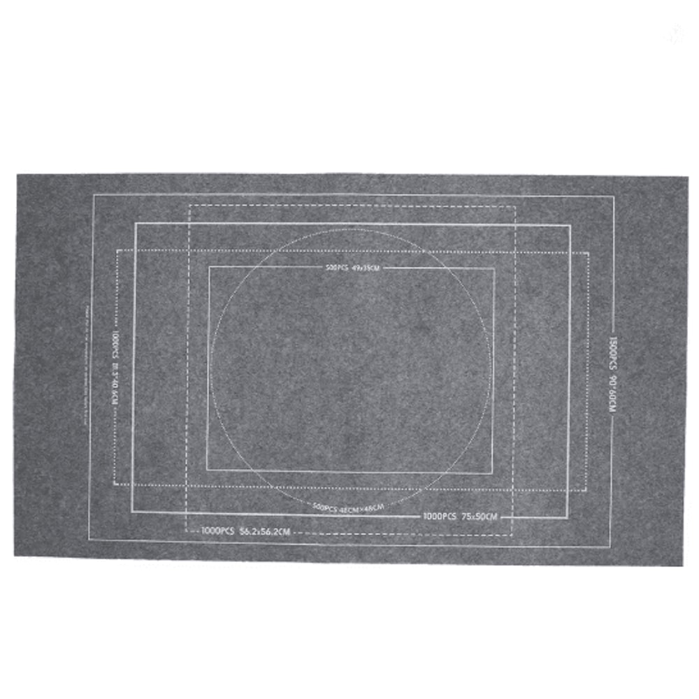 Felt Puzzle Mat Set Portable Jigsaw Puzzle Storage Mat 4