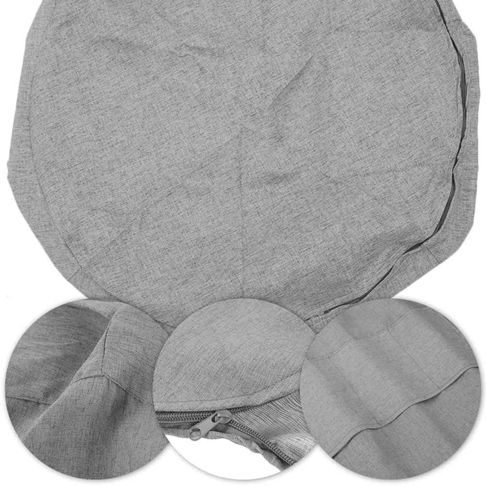 Lazy Sofa Cover Bean Bag Chair Cover Without Filler 2