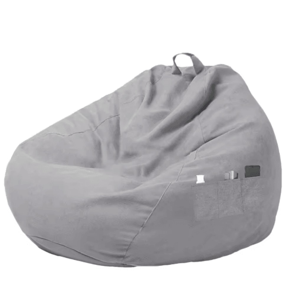 Lazy Sofa Cover Bean Bag Chair Cover Without Filler 4