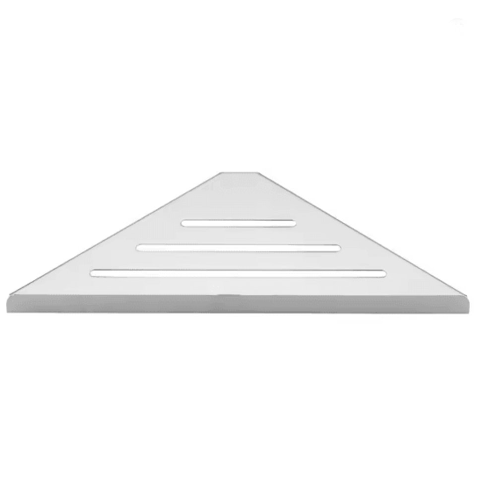 No Drill Stainless Steel Bathroom Shower Shelf Storage Rack 3