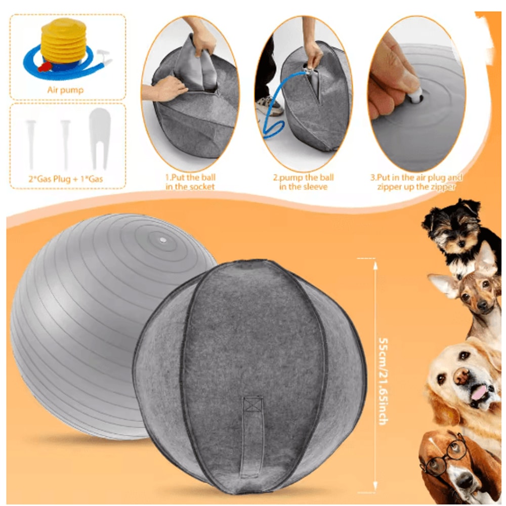 Interactive Herding Ball Dog Toy For Outdoor Training 5