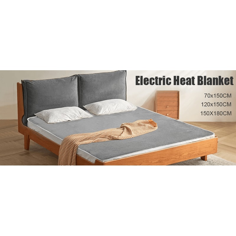 Electric Heated Mattress Pad EU Plug 220V Double Body Warmer 0