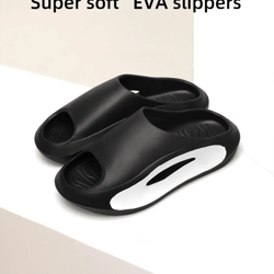 mens eva summer thong slippers with thick non slip sole