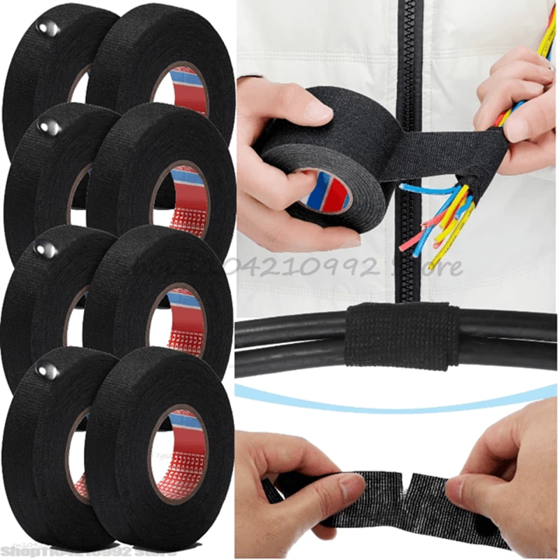 Automotive Cloth Insulating Tape Heat Resistant Waterproof Sealing Tape 0
