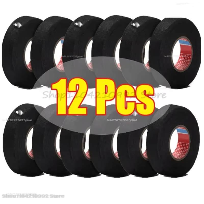 Automotive Cloth Insulating Tape Heat Resistant Waterproof Sealing Tape 8