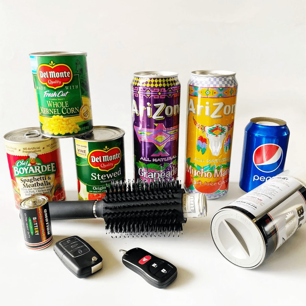 Hidden Food Can Safe Secret Stash Diversion Storage Container 0