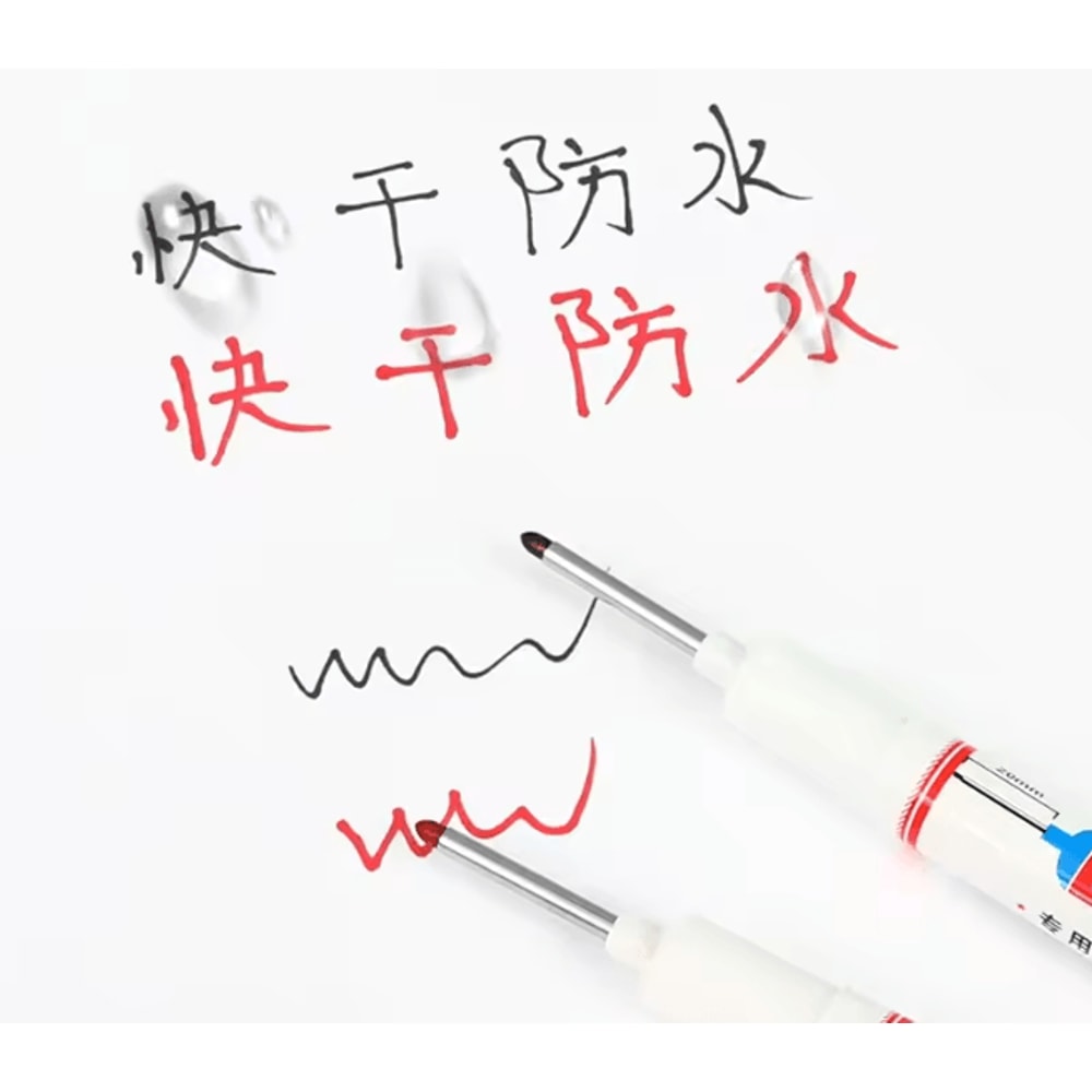 Precision Deep Hole Marker Pen Set Long Nib Waterproof Marking Tool 1