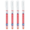 Precision Deep Hole Marker Pen Set Long Nib Waterproof Marking Tool 6