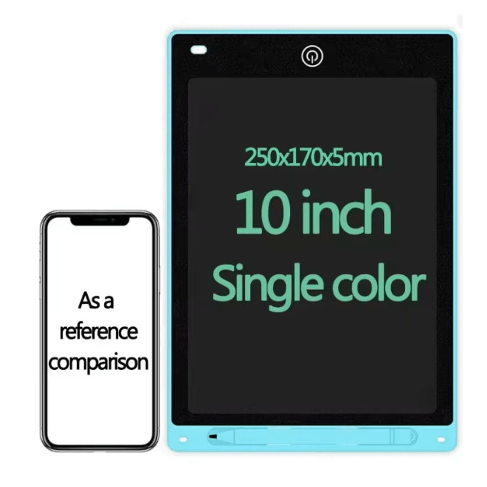 Kids LCD Writing Tablet Drawing Board Reusable Educational Drawing Pad 10