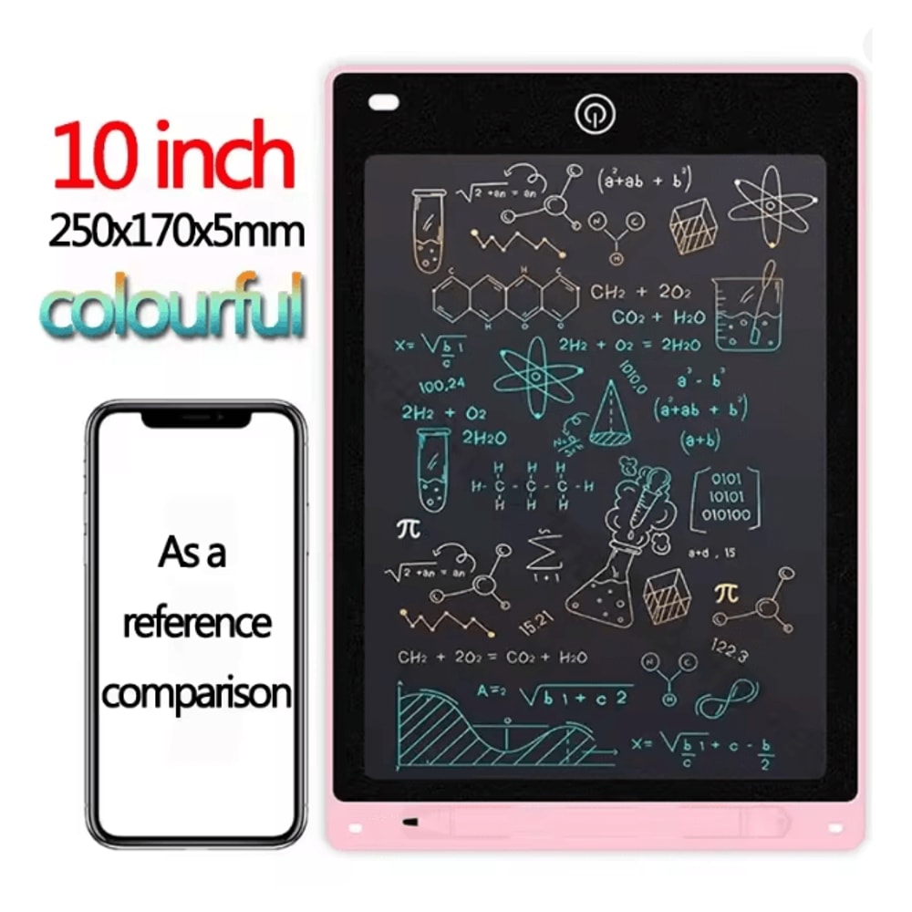 Kids LCD Writing Tablet Drawing Board Reusable Educational Drawing Pad 19