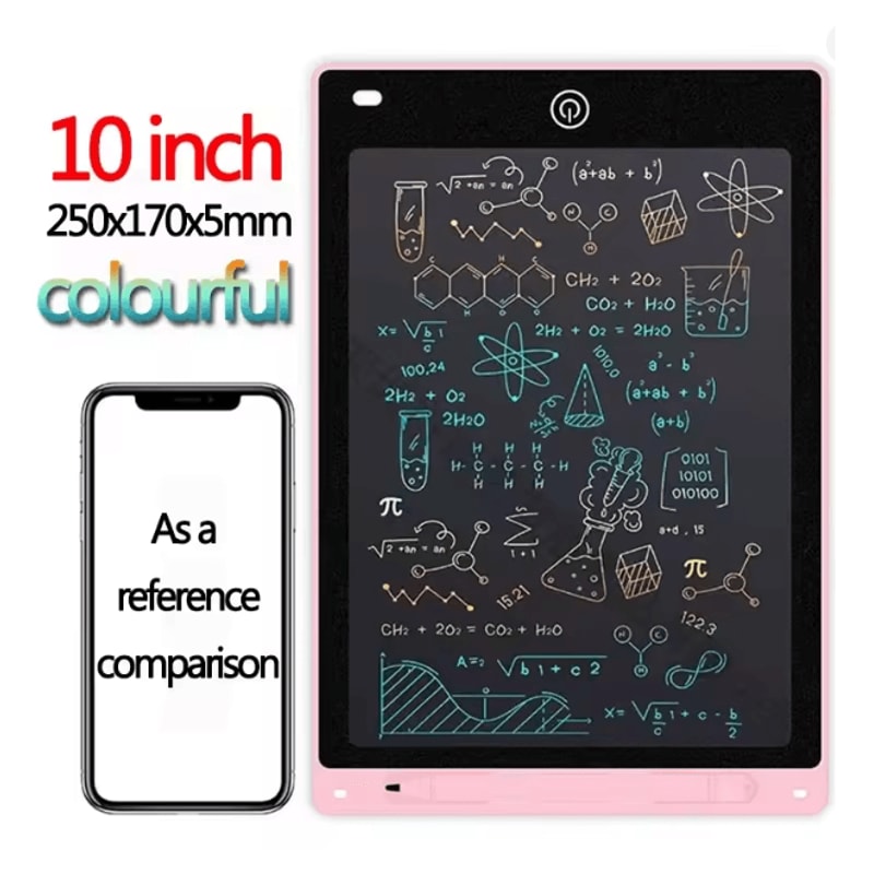 Kids LCD Writing Tablet Drawing Board Reusable Educational Drawing Pad 19