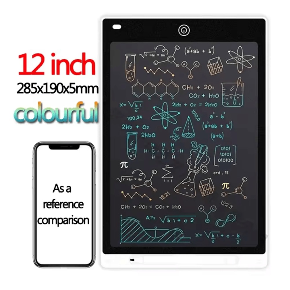 Kids LCD Writing Tablet Drawing Board Reusable Educational Drawing Pad 20