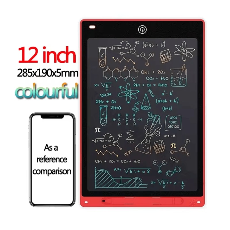 Kids LCD Writing Tablet Drawing Board Reusable Educational Drawing Pad 21