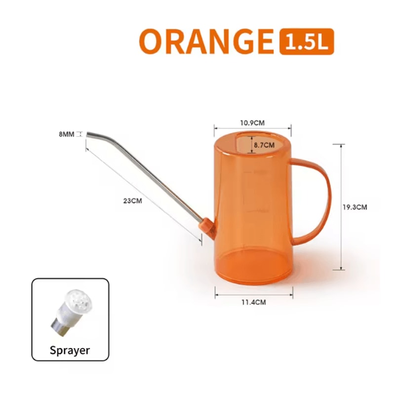 Long Spout Watering Can With Gardening Shovel Set Indoor Outdoor Plant Care 10