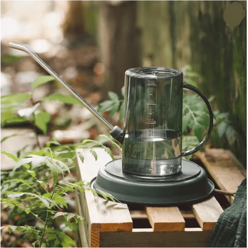 Long Spout Watering Can With Gardening Shovel Set Indoor Outdoor Plant Care 2