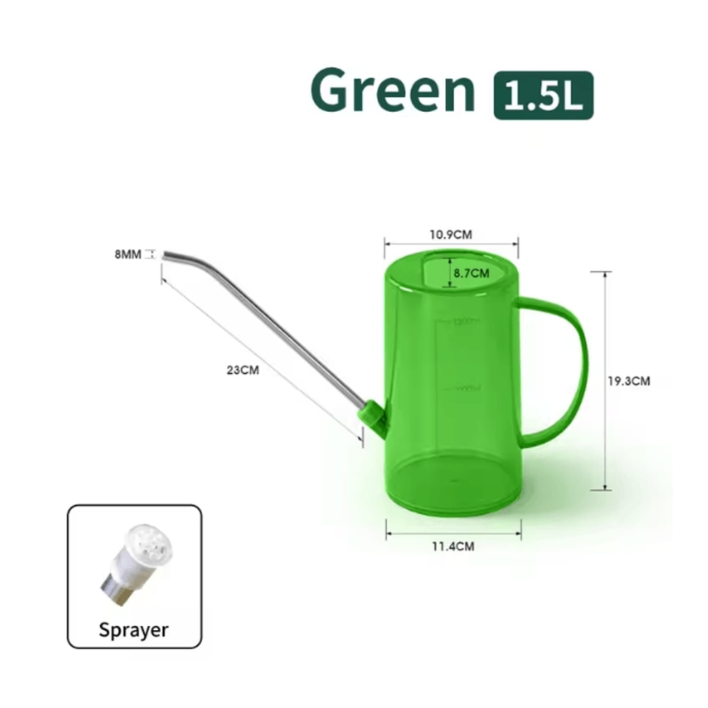 Long Spout Watering Can With Gardening Shovel Set Indoor Outdoor Plant Care 4