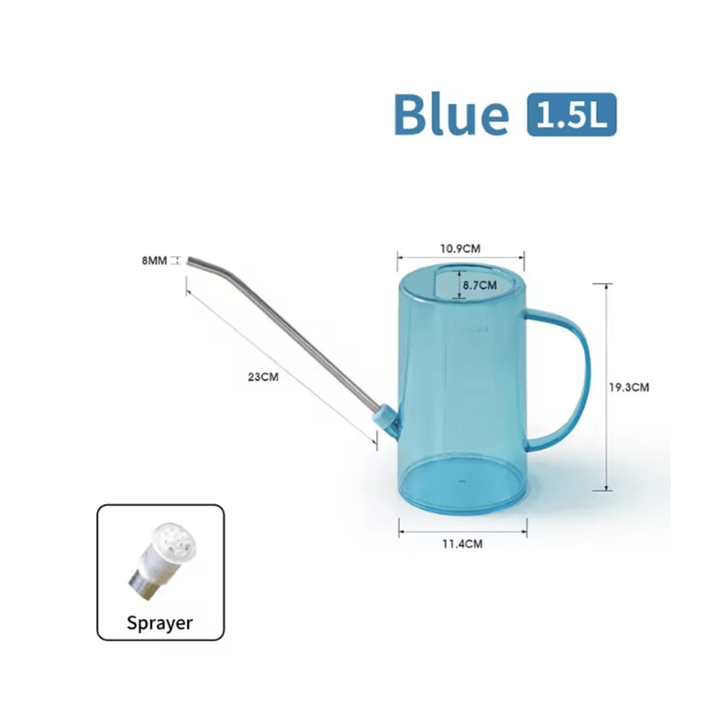 Long Spout Watering Can With Gardening Shovel Set Indoor Outdoor Plant Care 8