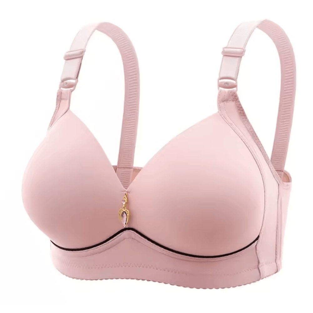 Wire Free Breathable Comfort Bra Soft Support Everyday Womens Underwear 7