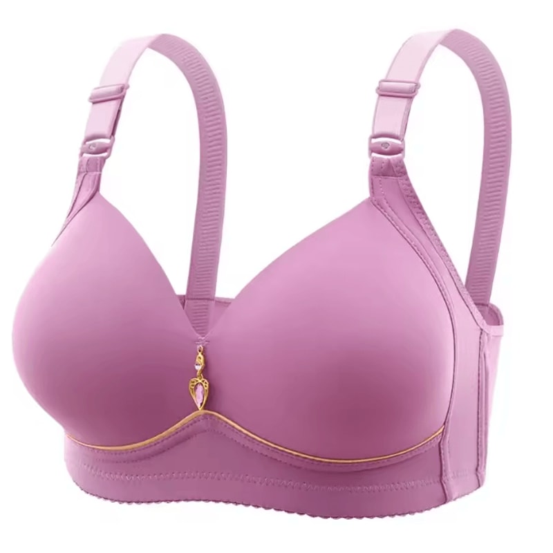 Wire Free Breathable Comfort Bra Soft Support Everyday Womens Underwear 8