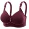 Wire Free Breathable Comfort Bra Soft Support Everyday Womens Underwear 9