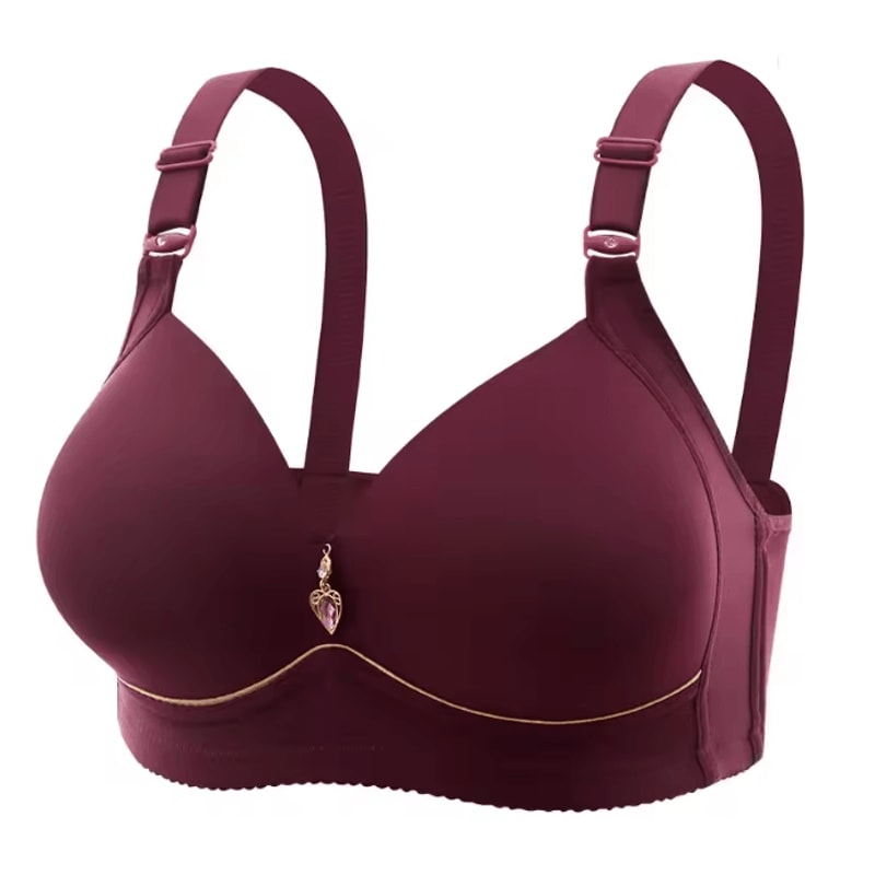 Wire Free Breathable Comfort Bra Soft Support Everyday Womens Underwear 9