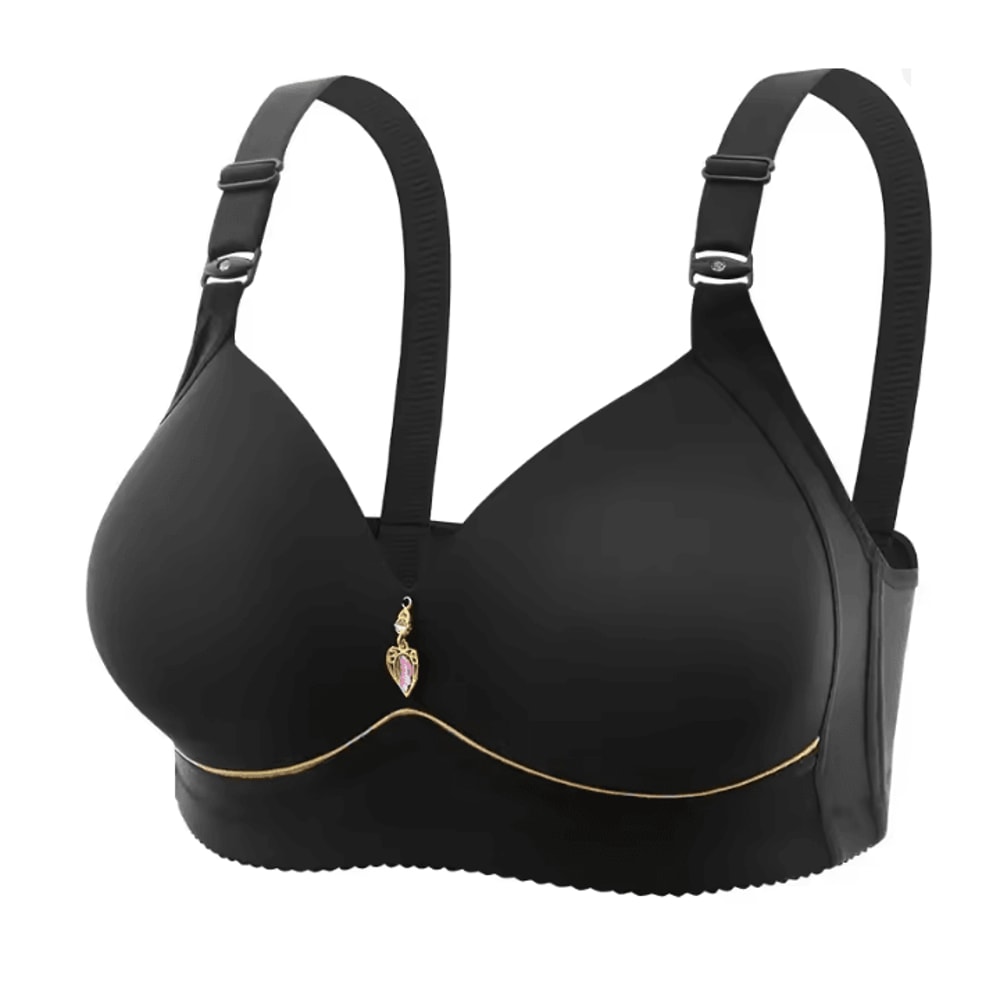 Wire Free Breathable Comfort Bra Soft Support Everyday Womens Underwear 4