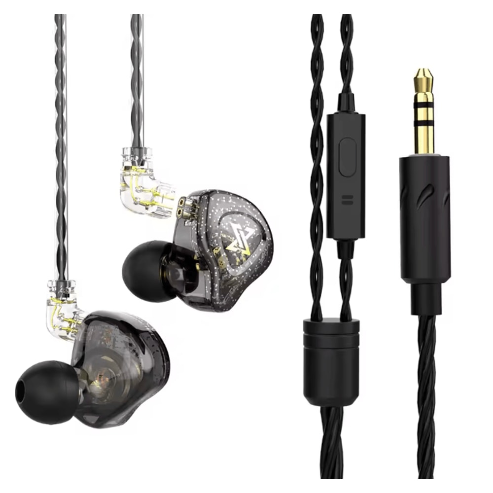 QKZ AK6 Wired Earphones HiFi Bass In Ear Headphones With Mic 9