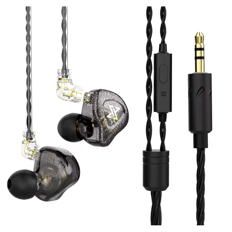 QKZ AK6 Wired Earphones HiFi Bass In Ear Headphones With Mic 9