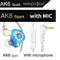 QKZ AK6 Wired Earphones HiFi Bass In Ear Headphones With Mic 11