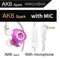 QKZ AK6 Wired Earphones HiFi Bass In Ear Headphones With Mic 12
