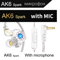 QKZ AK6 Wired Earphones HiFi Bass In Ear Headphones With Mic 13