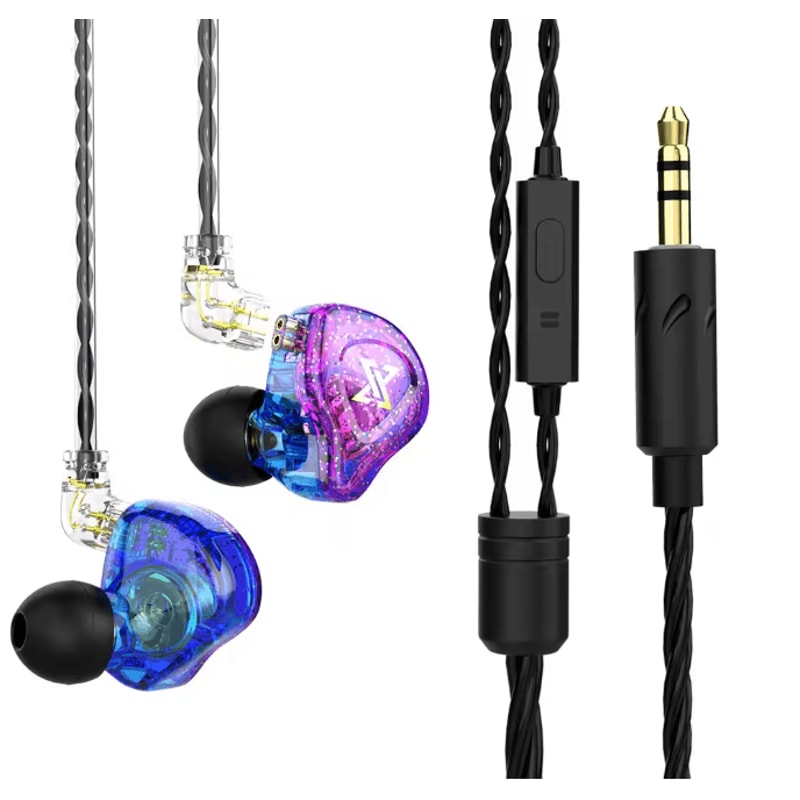 QKZ AK6 Wired Earphones HiFi Bass In Ear Headphones With Mic 8