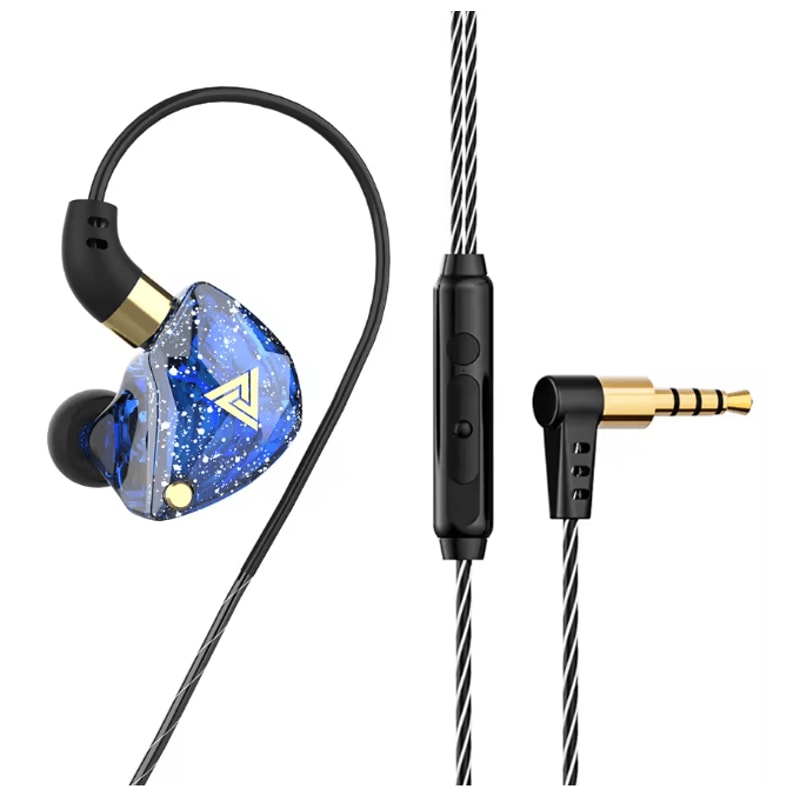 QKZ AK6 Wired Earphones HiFi Bass In Ear Headphones With Mic 24