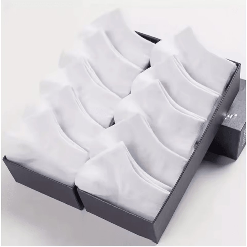 Mens Low Cut Boat Socks Breathable Ankle Socks For Business And Sport 4