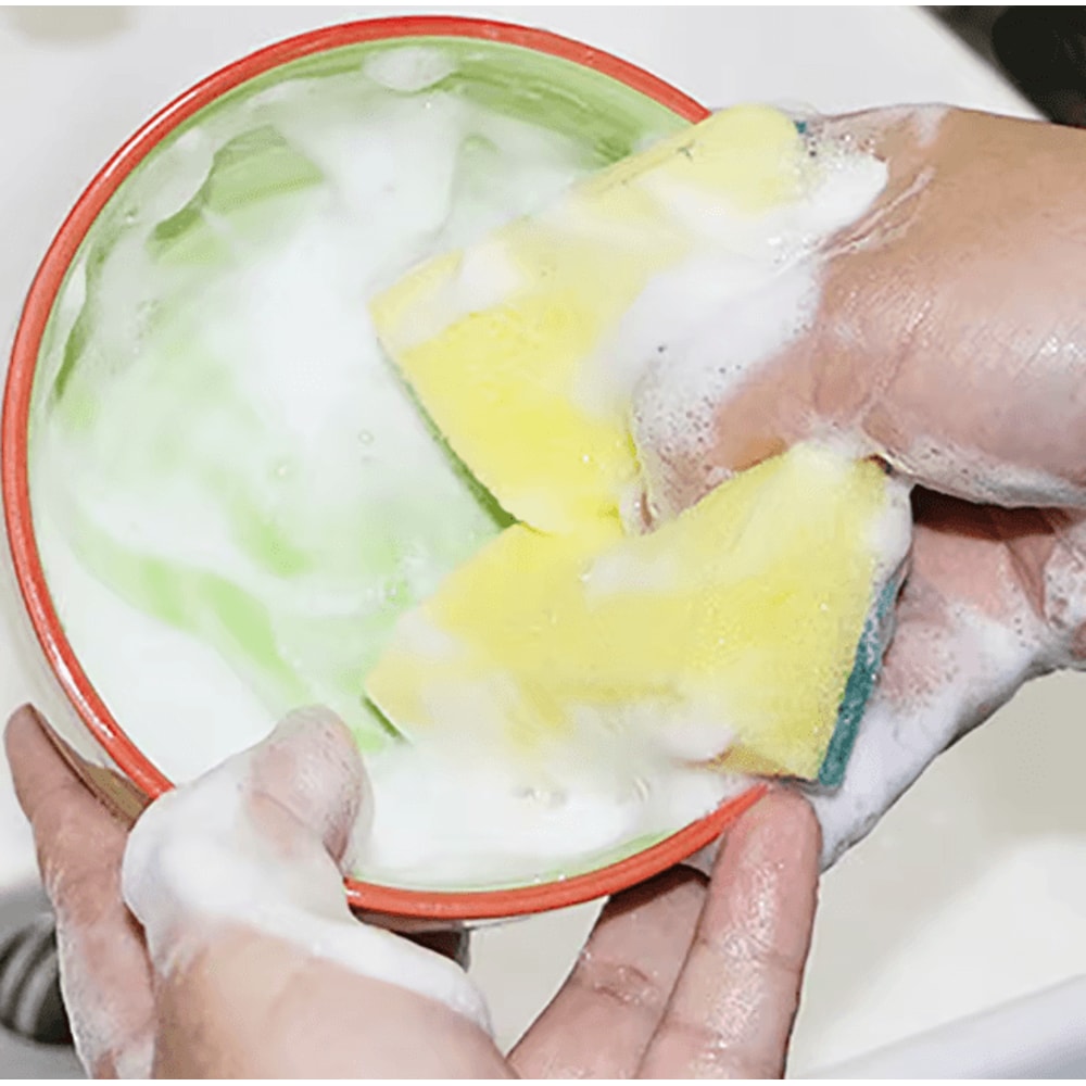 Nano Emery Dishwashing Sponge Rust And Stain Cleaning Pad Set 3