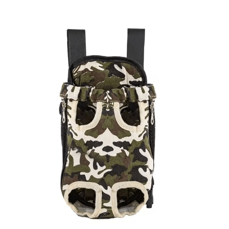 Camouflage Breathable Dog Backpack Carrier For Travel And Outdoor Adventures 15
