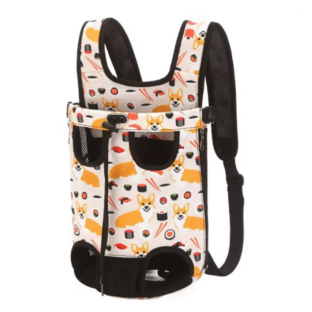 Camouflage Breathable Dog Backpack Carrier For Travel And Outdoor Adventures 26