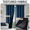 Full Blackout Curtains Solid Color Sun Blocking Drapes For Bedroom And Living Room 1