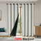 Full Blackout Curtains Solid Color Sun Blocking Drapes For Bedroom And Living Room 4