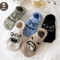 Cartoon Teddy Bear Ankle Socks For Women Soft Breathable Casual Wear 8