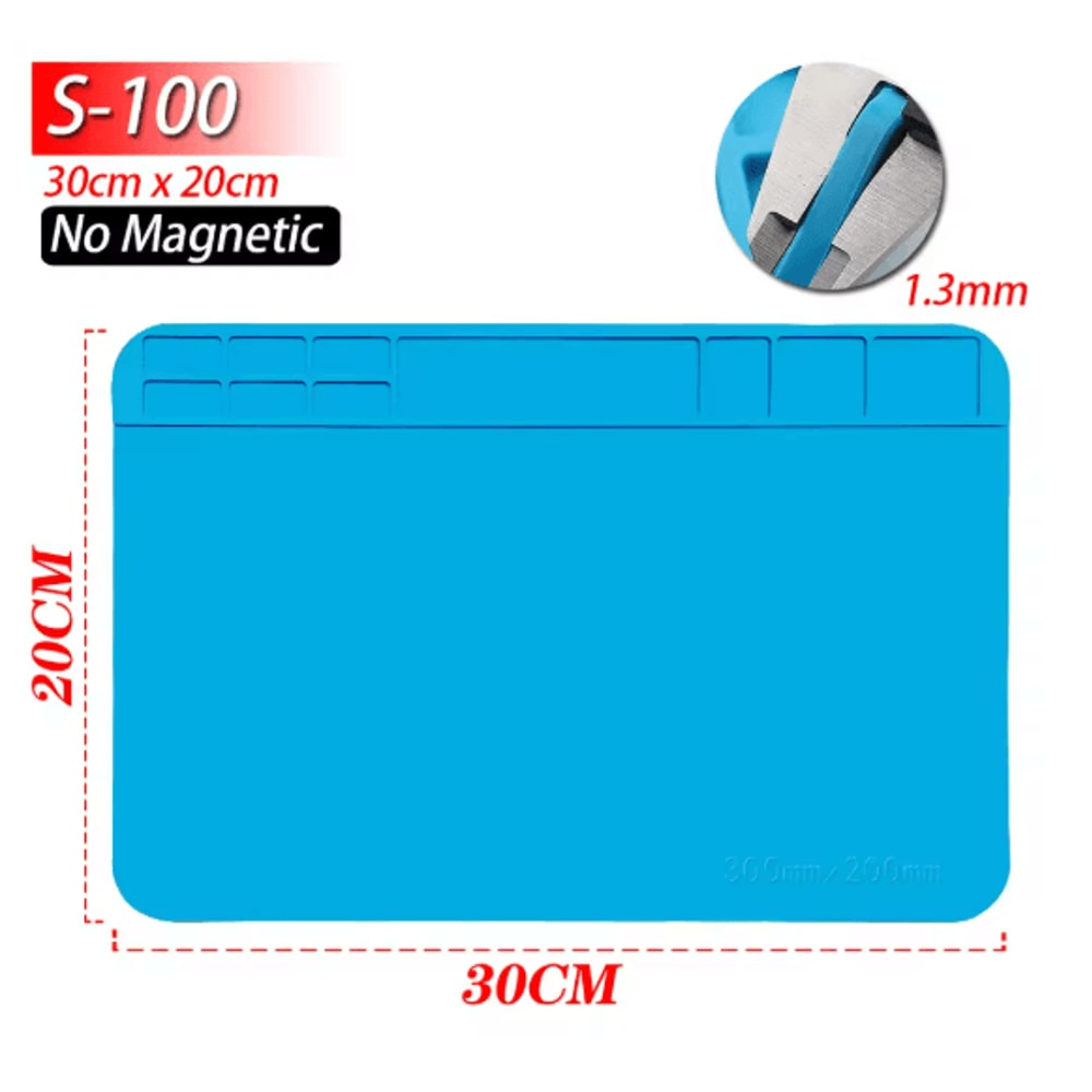 ProGuard Silicone Soldering Mat Heat Resistant Anti Static Magnetic Repair Mat 3