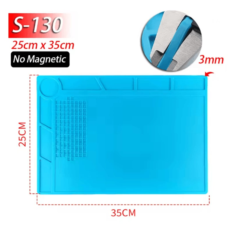 ProGuard Silicone Soldering Mat Heat Resistant Anti Static Magnetic Repair Mat 5