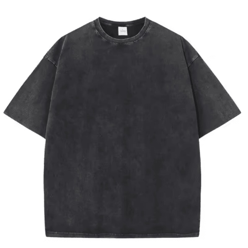 Heritage Wash Oversized T Shirt Vintage Streetwear Tee 3