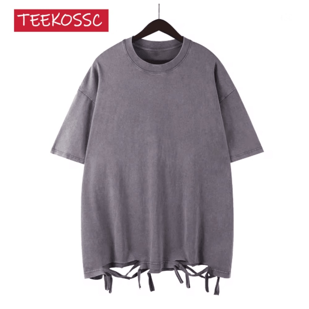 Heritage Wash Oversized T Shirt Vintage Streetwear Tee 11