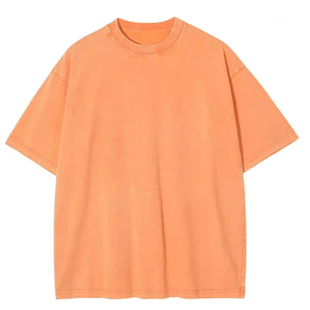 Heritage Wash Oversized T Shirt Vintage Streetwear Tee 12