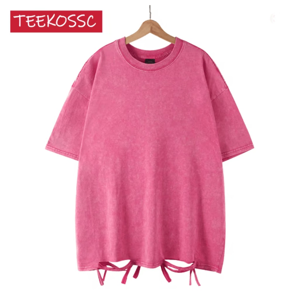 Heritage Wash Oversized T Shirt Vintage Streetwear Tee 13