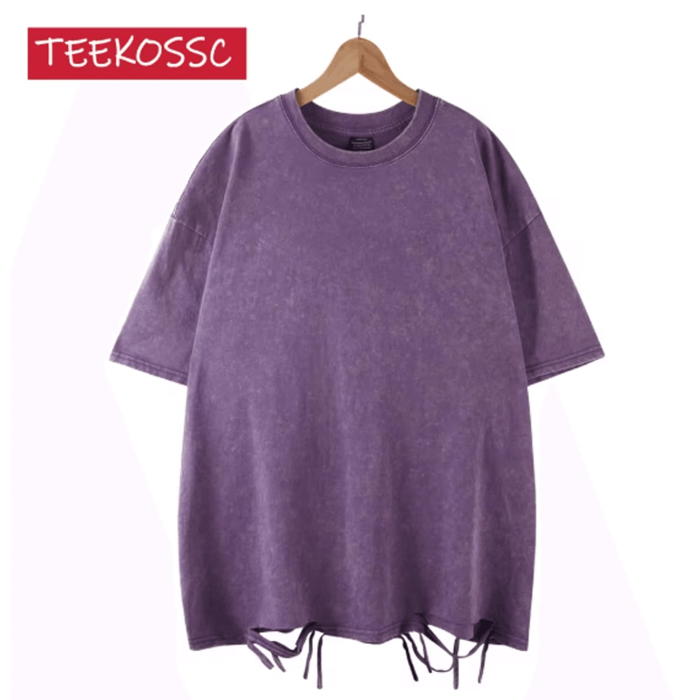 Heritage Wash Oversized T Shirt Vintage Streetwear Tee 14