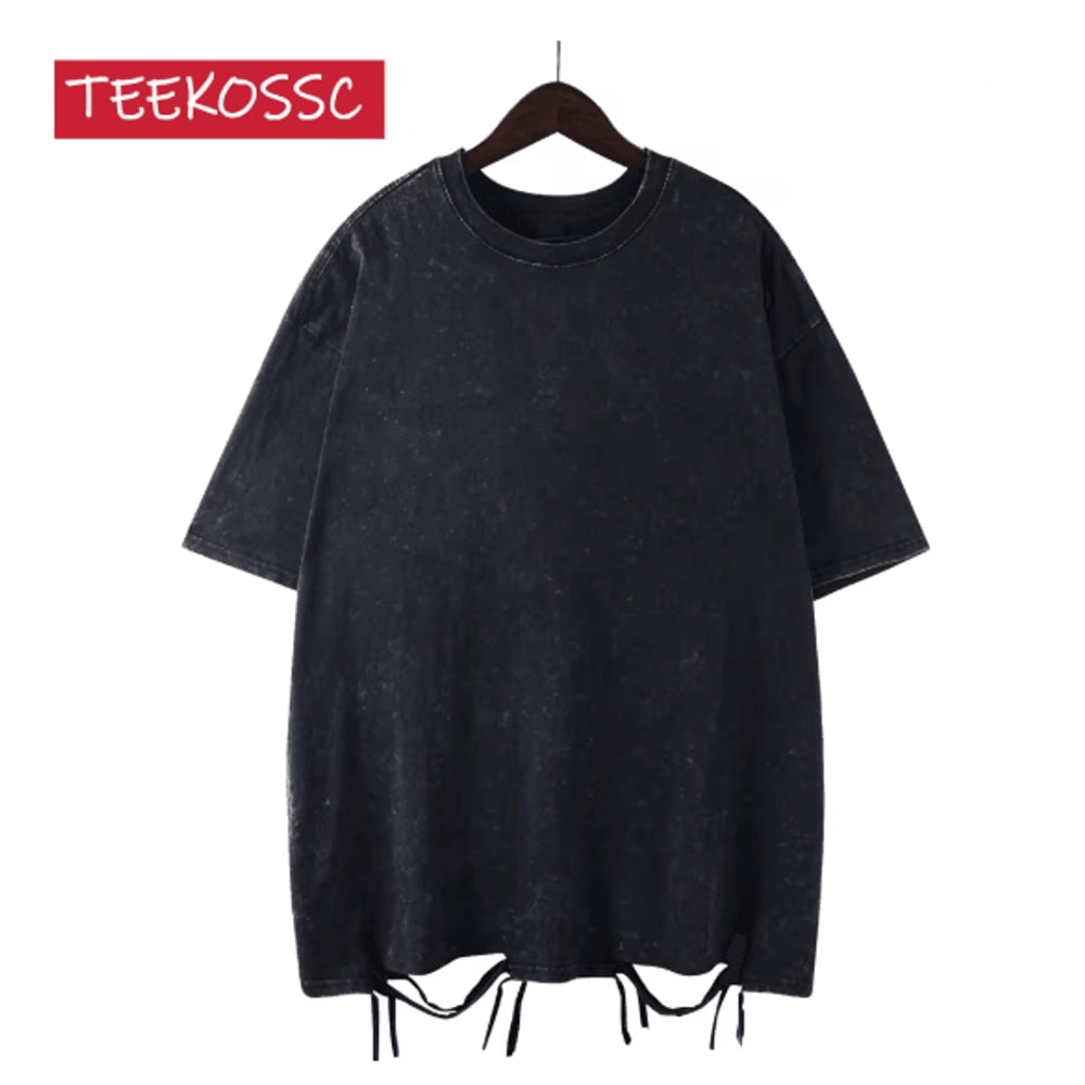 Heritage Wash Oversized T Shirt Vintage Streetwear Tee 18