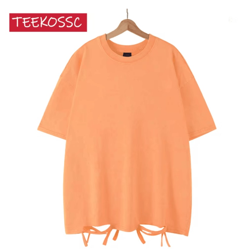 Heritage Wash Oversized T Shirt Vintage Streetwear Tee 19