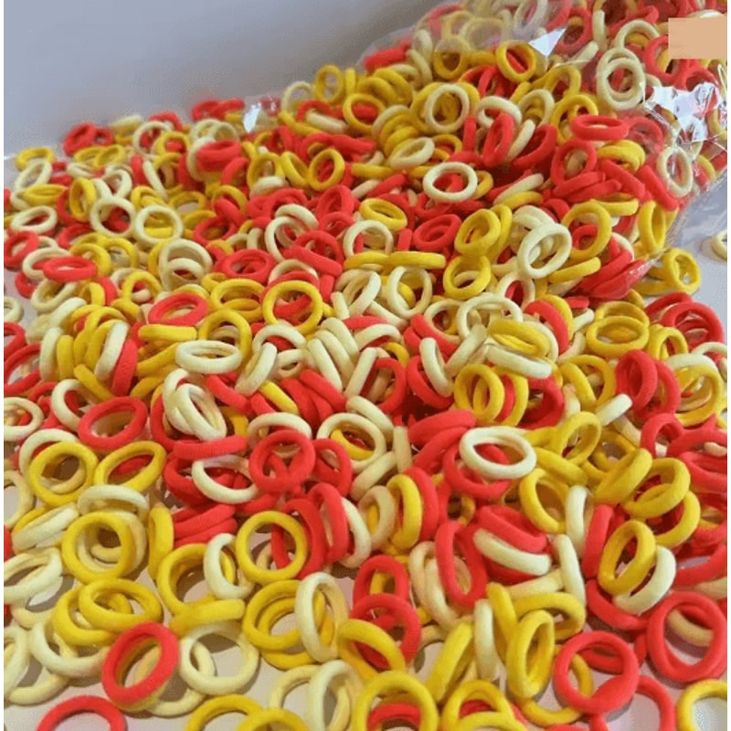 ColorPop Soft Nylon Hair Ties Elastic Ponytail Bands For Kids And Girls 2